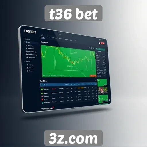 explorando a interface do usuário do t36 bet